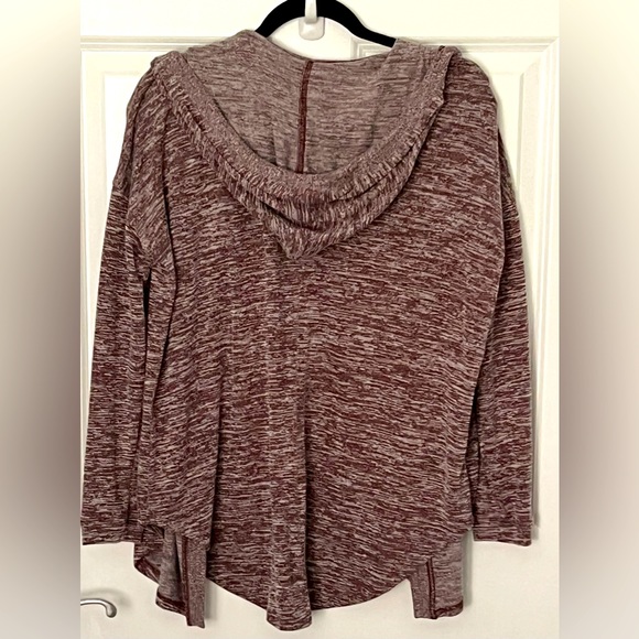 SONOMA - Women’s Hooded Cardigan /Color Pale Maroon / - Picture 3 of 9